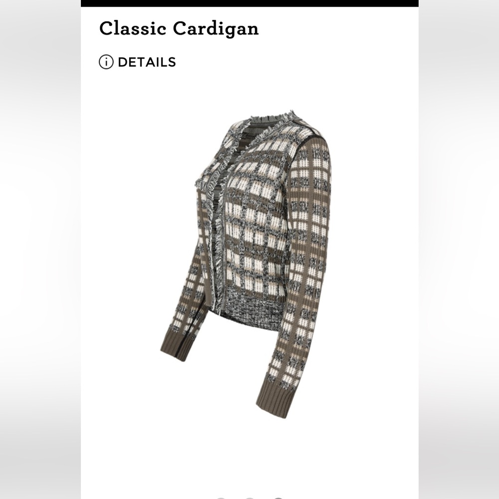 Cabi ‘Classic Cardigan’ sweater size large.